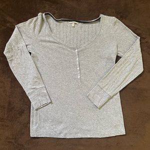 Victoria's Secret Long Sleeve Pajama Top